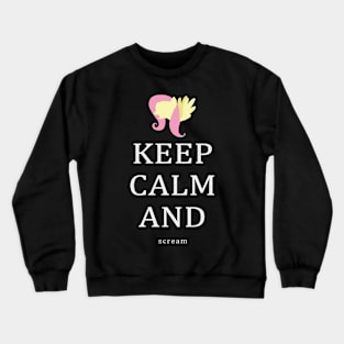 My Little Pony - Keep Calm and - Fluttershy Crewneck Sweatshirt